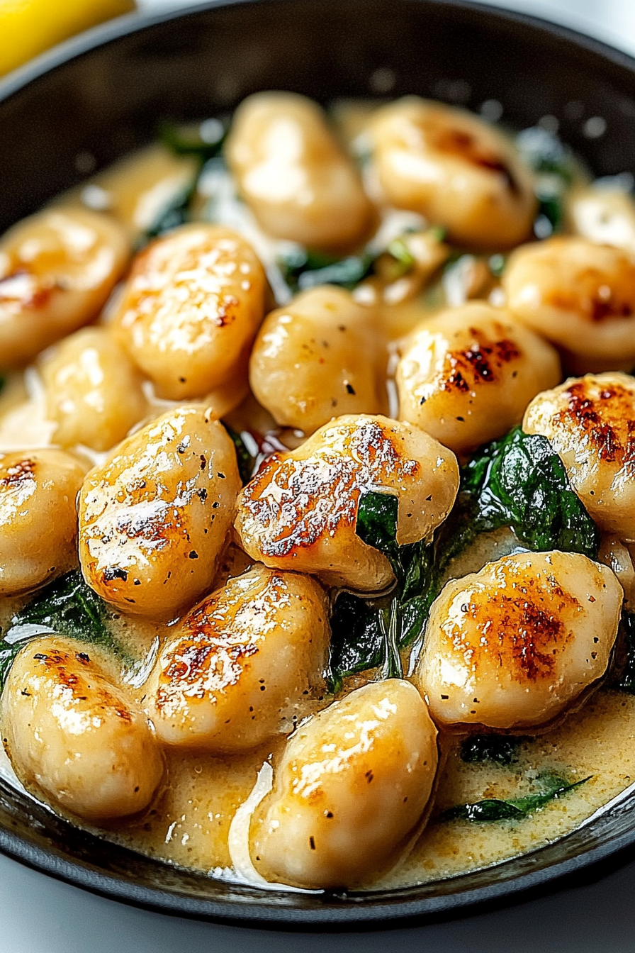 Lemon Chicken Gnocchi