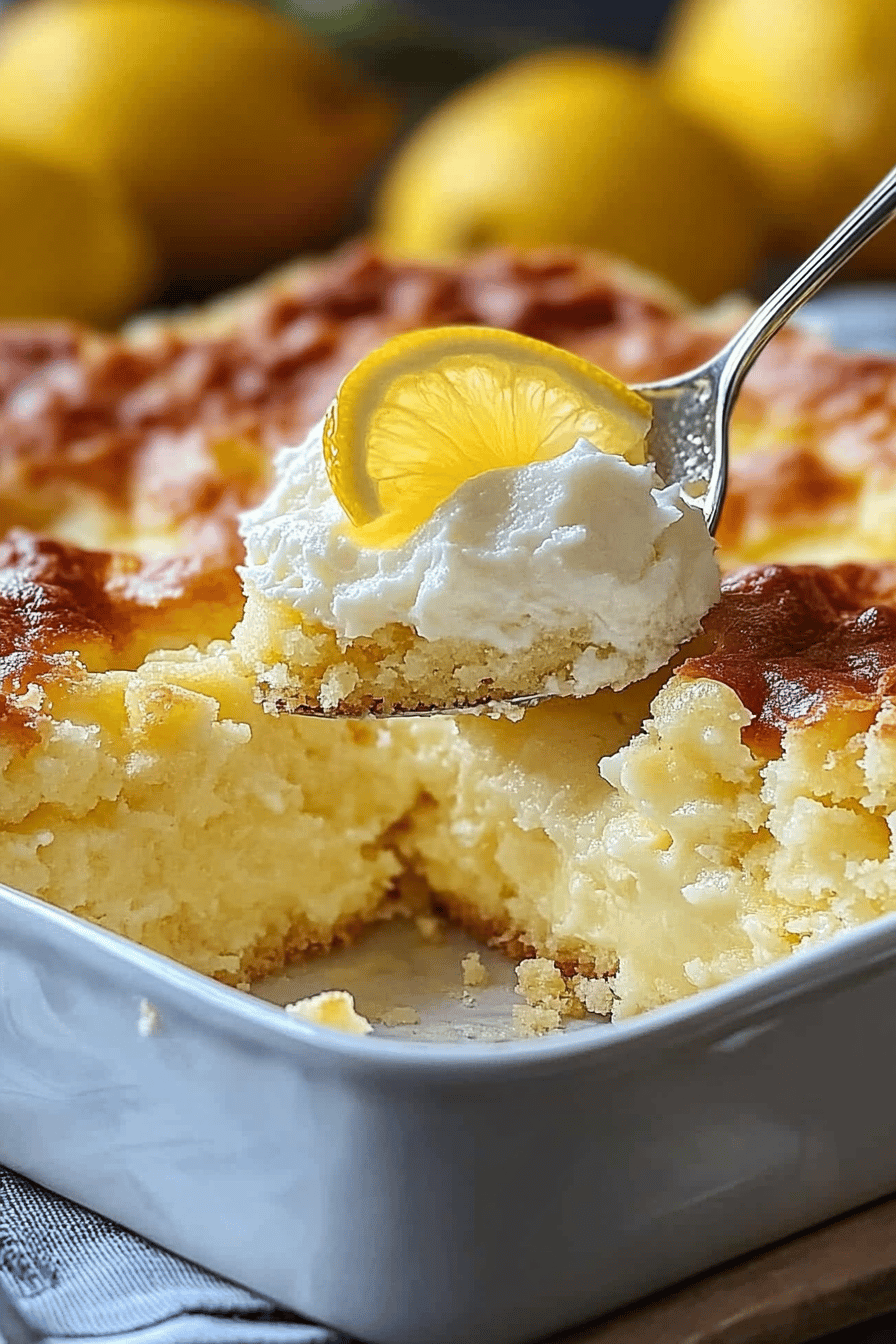 Lemon cream cheese cake slice on plate showing perfect texture and swirl pattern