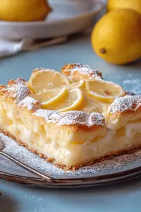 Lemon dessert