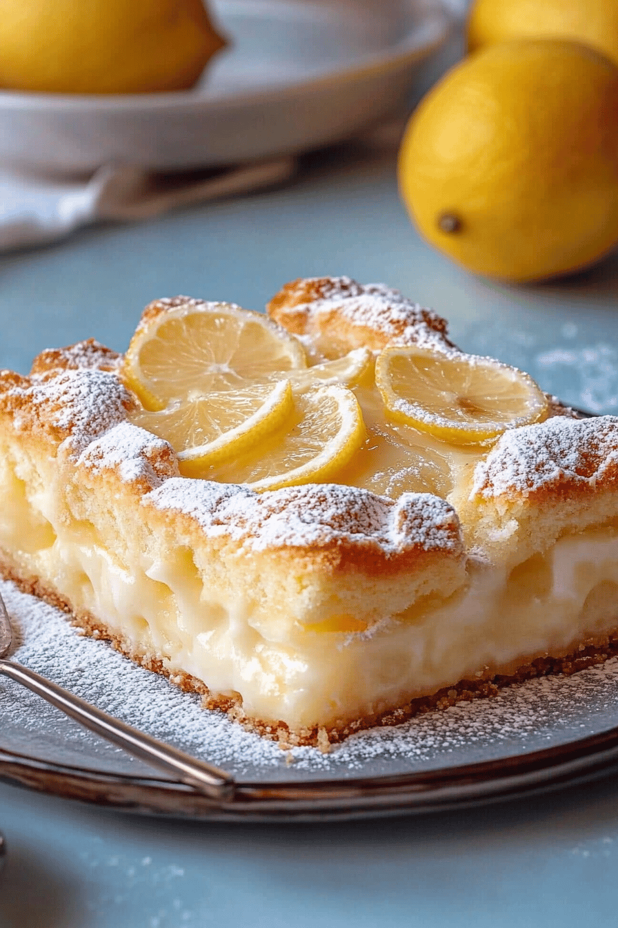 Lemon dessert