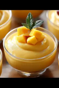 Mango mousse