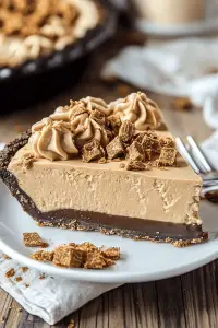 No-bake peanut butter pie