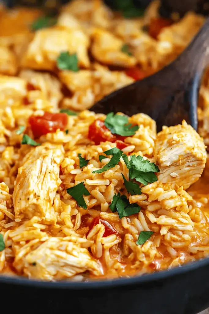 One-pot queso chicken