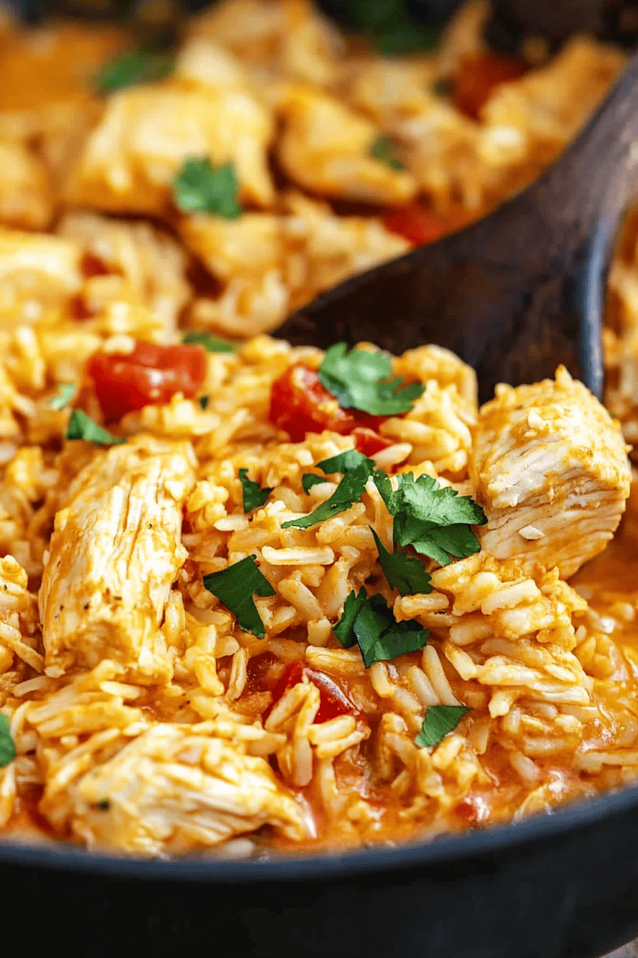 One-pot queso chicken
