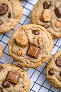 Peanut butter cup cookies