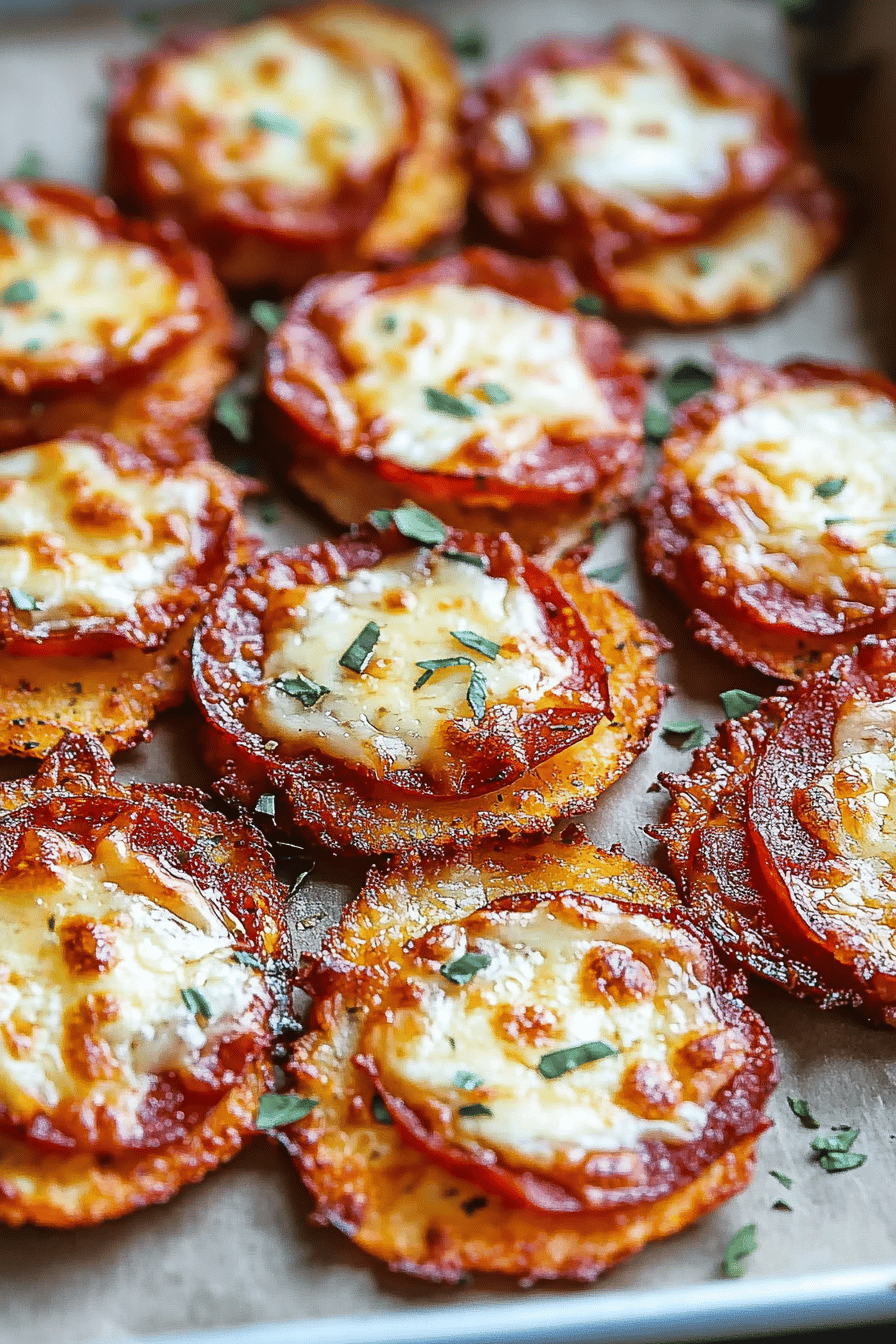 Pizza chips recipe slice on plate showing perfect texture and swirl pattern
