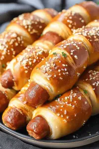 Pretzel dogs