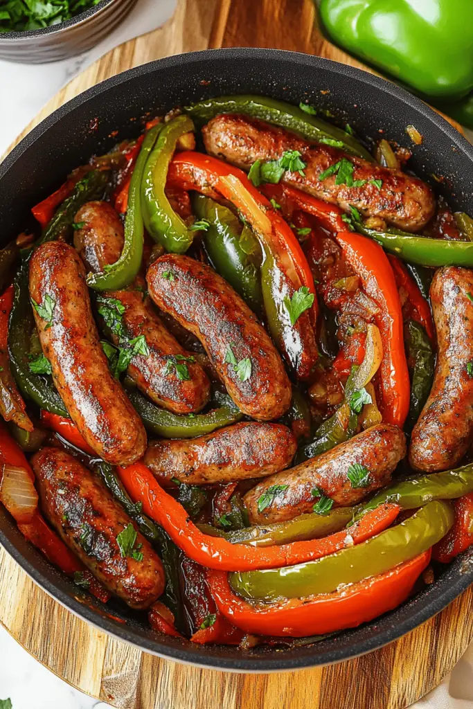 Sausage and peppers