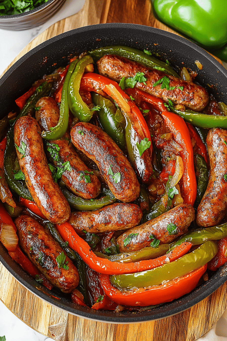 Sausage and peppers