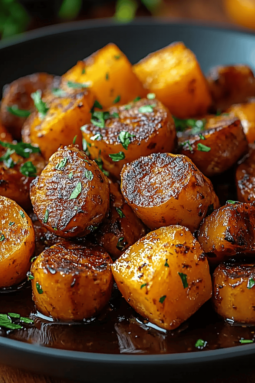 Sausage sweet potatoes