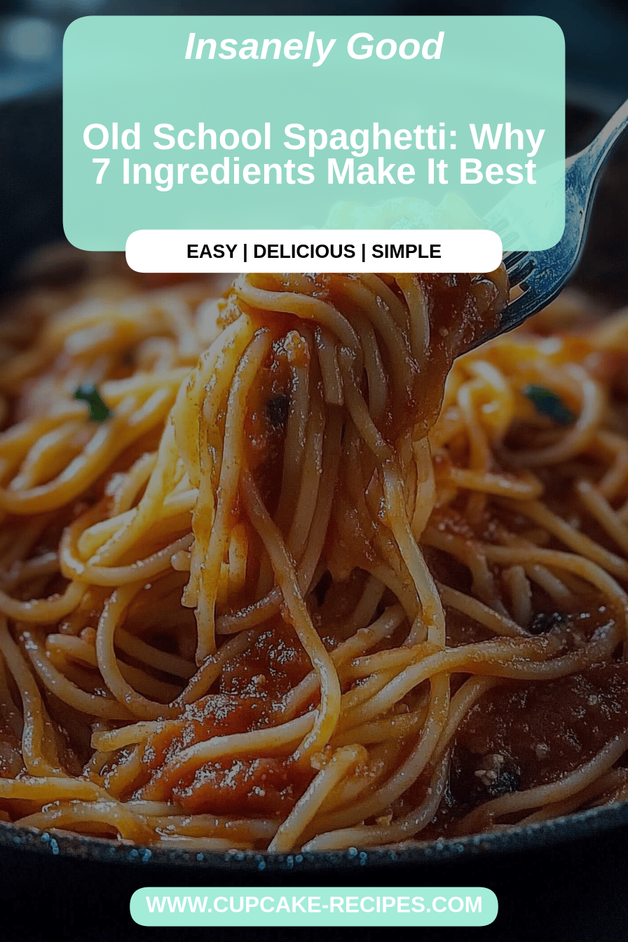 Spaghetti recipe final dish beautifully presented and ready to serve