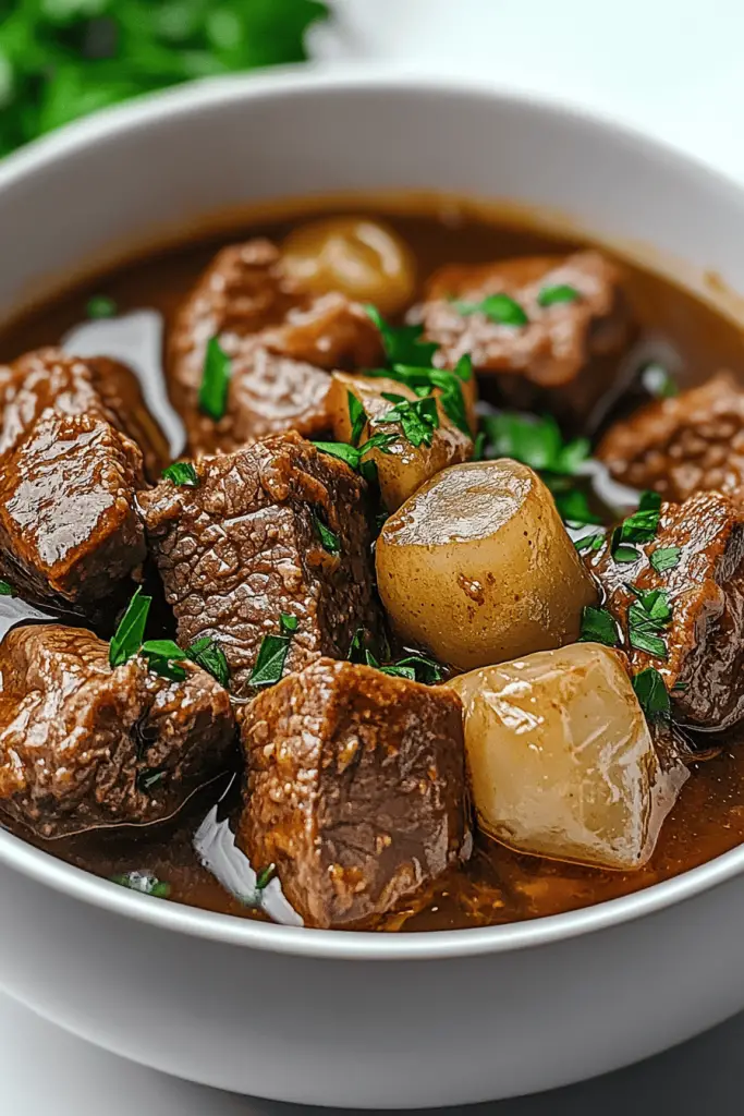 Steak soup
