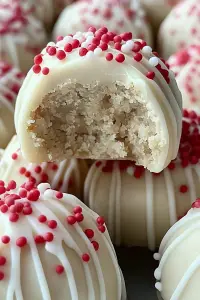 Sugar cookie truffles