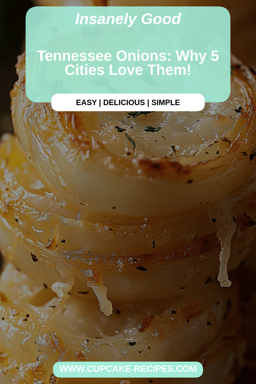 Tennessee onions final dish beautifully presented and ready to serve
