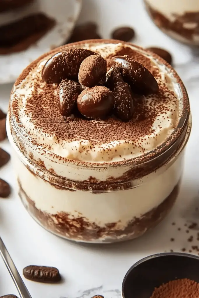 Tiramisu overnight oats