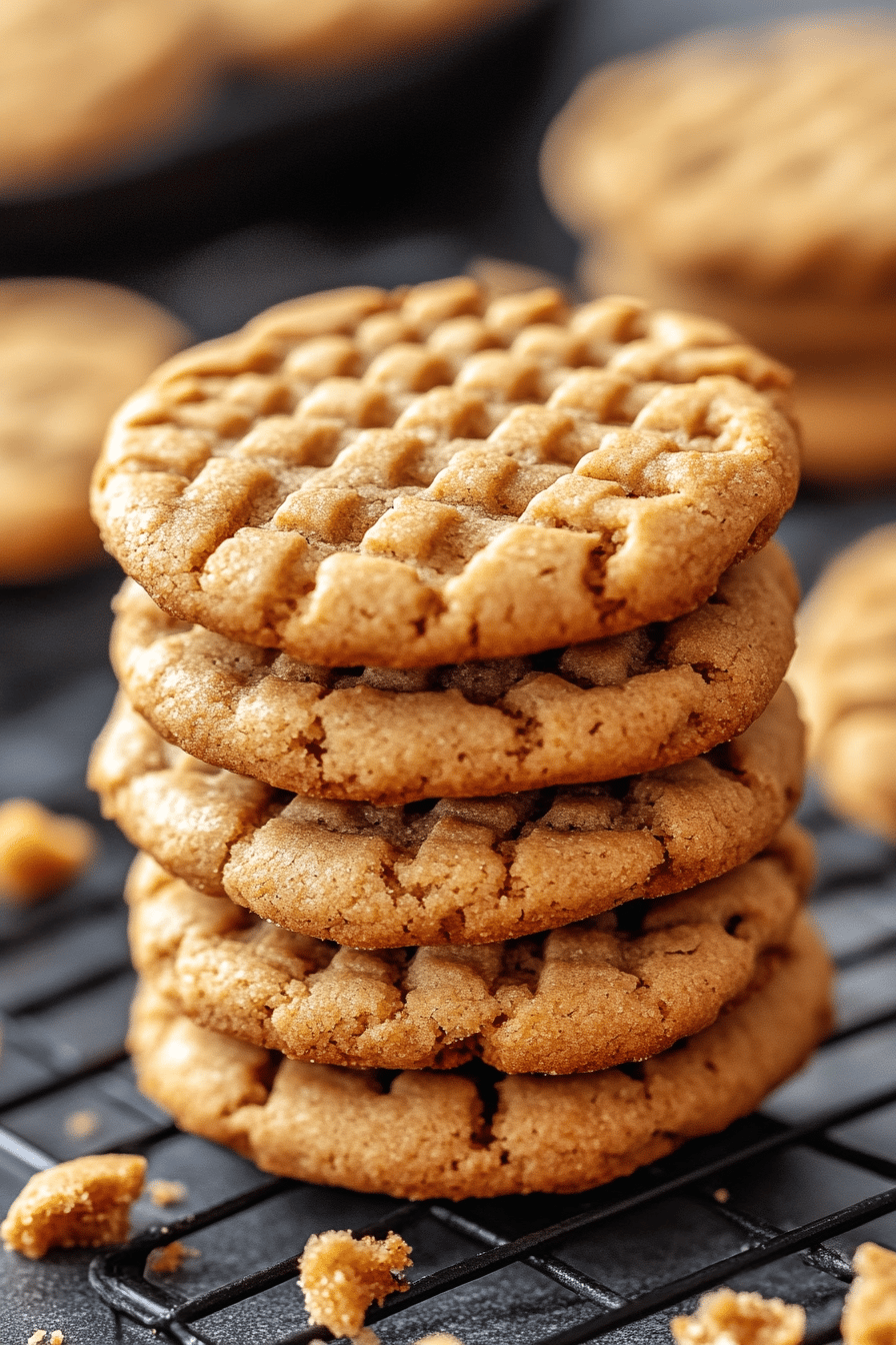 air fryer cookies ingredients organized and measured on kitchen counter