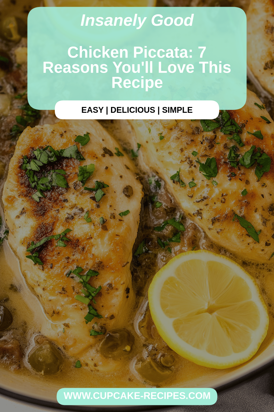 chicken piccata final dish beautifully presented and ready to serve