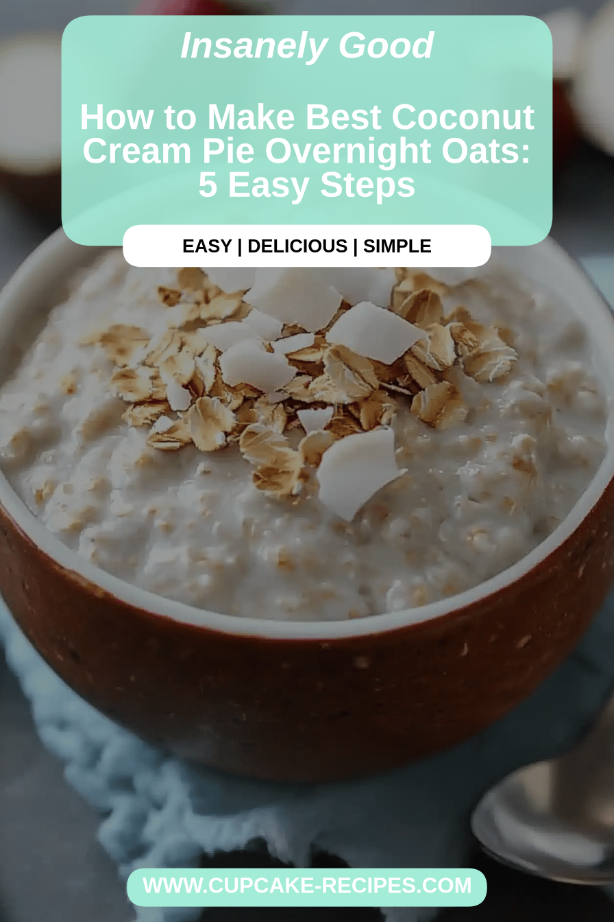 coconut cream pie oats final dish beautifully presented and ready to serve