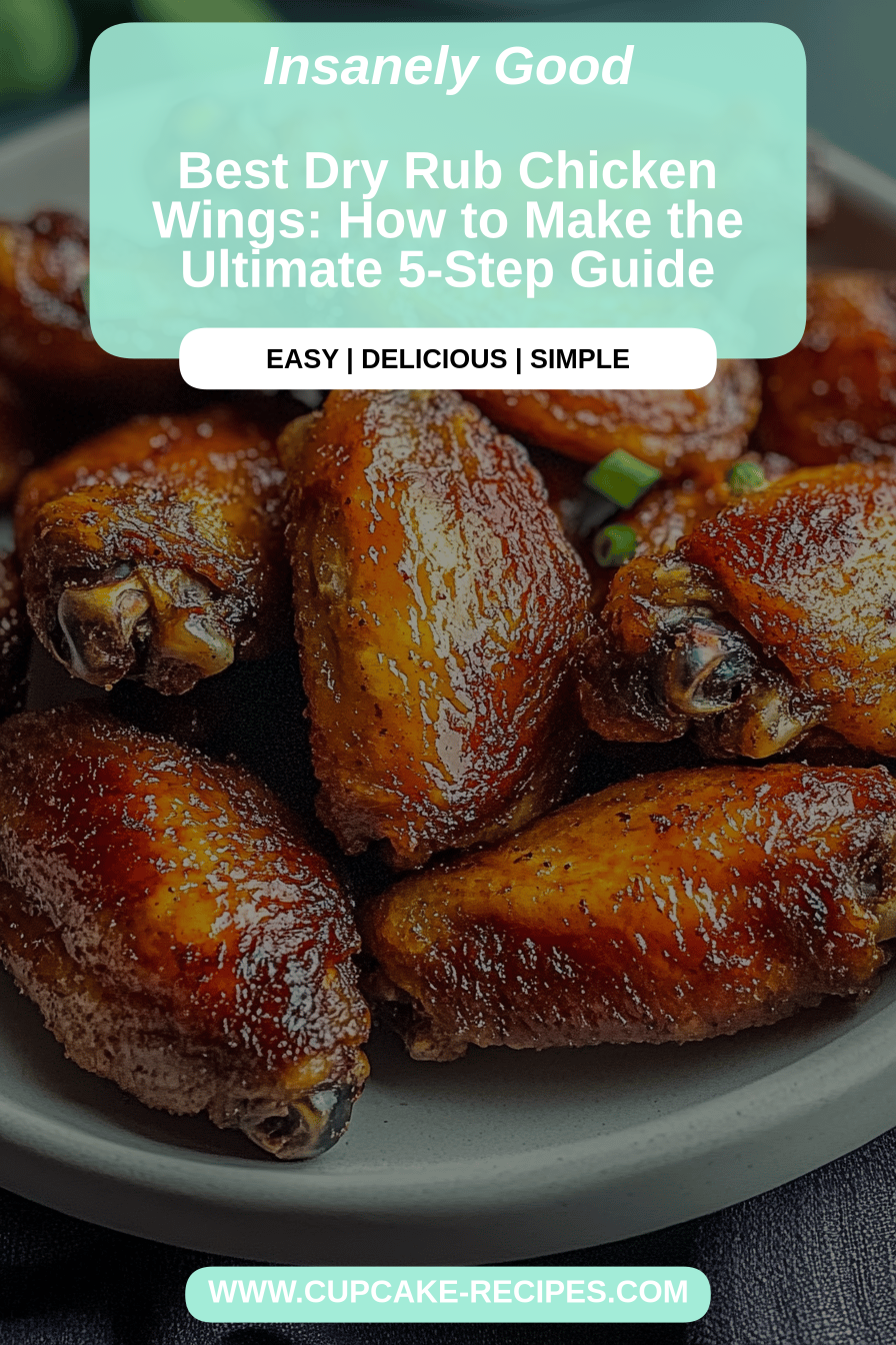 dry rub chicken wings final dish beautifully presented and ready to serve