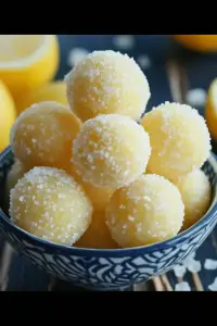 easy lemon truffles