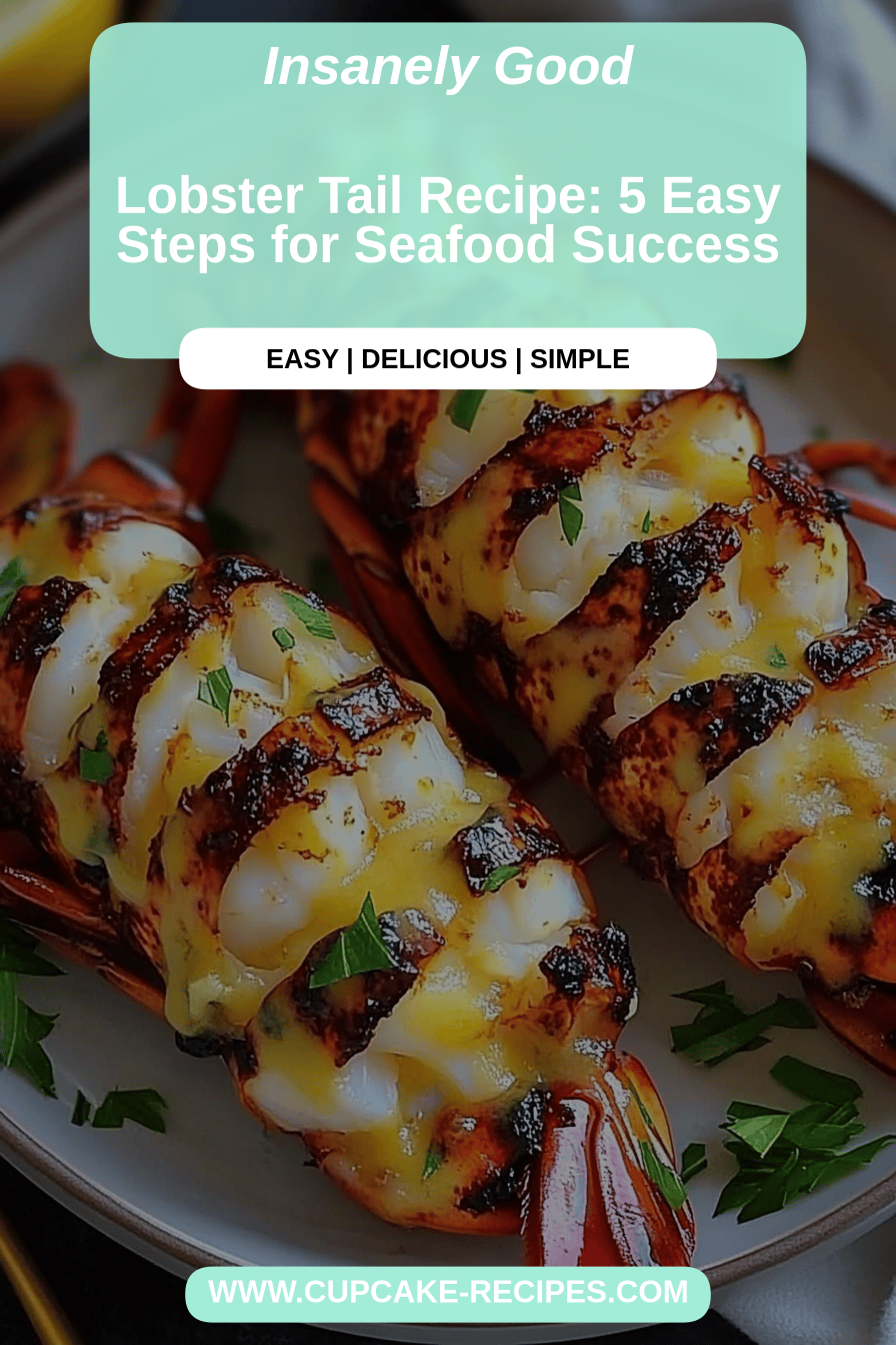 lobster tail recipe final dish beautifully presented and ready to serve