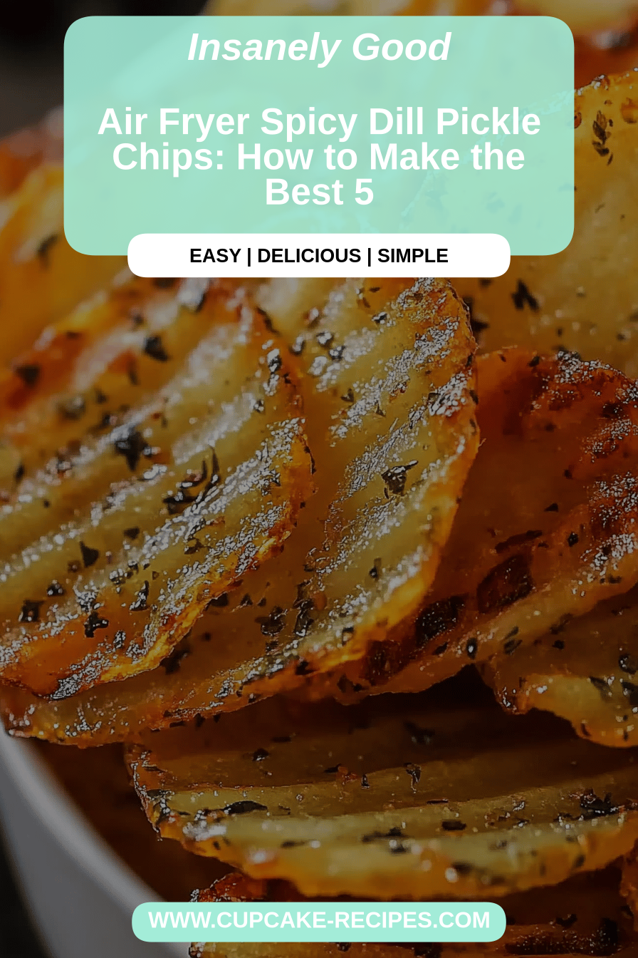 spicy dill pickle chips final dish beautifully presented and ready to serve