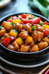sweet and sour chicken
