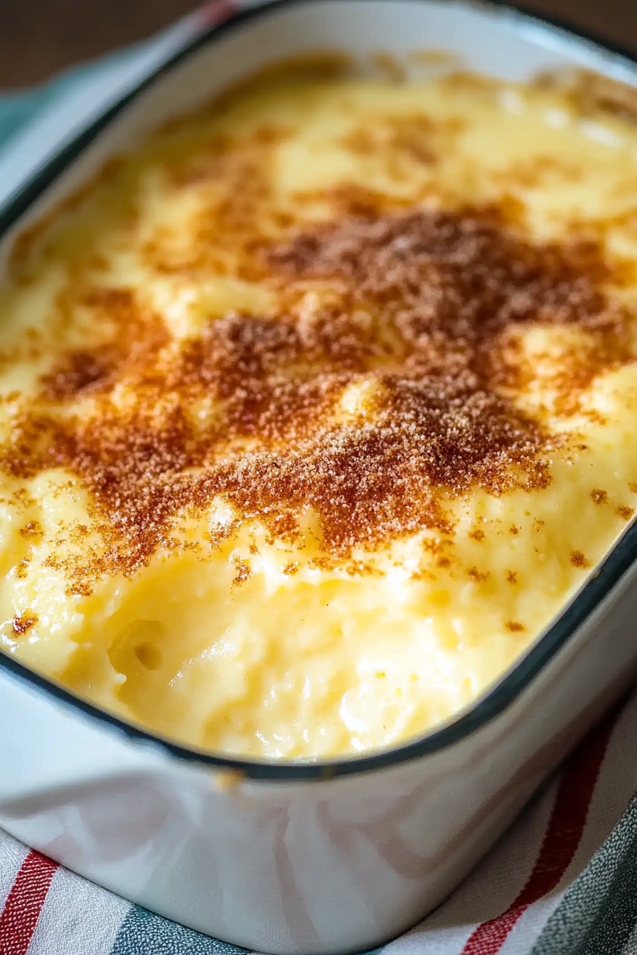 Amish Baked Custard