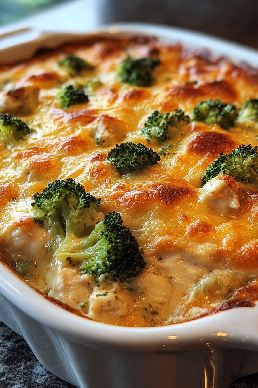 Broccoli Chicken Casserole Keto