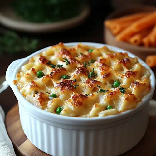 Chicken Pot Pie Pasta