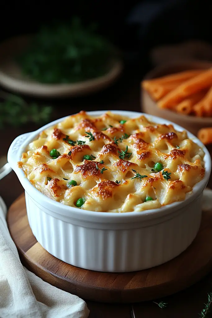 Chicken Pot Pie Pasta