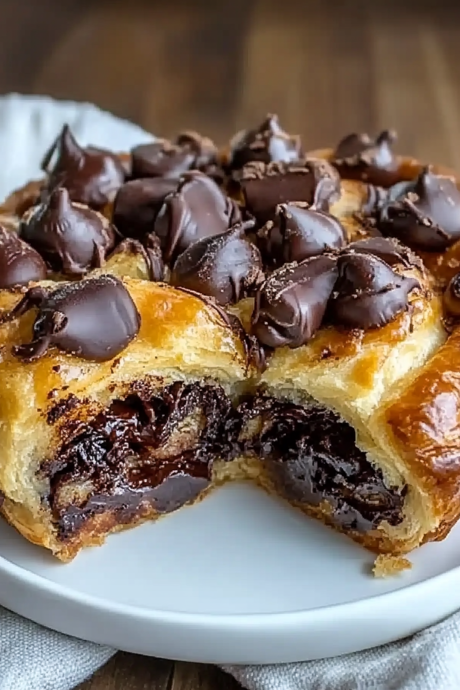 Chocolate Croissant Bake