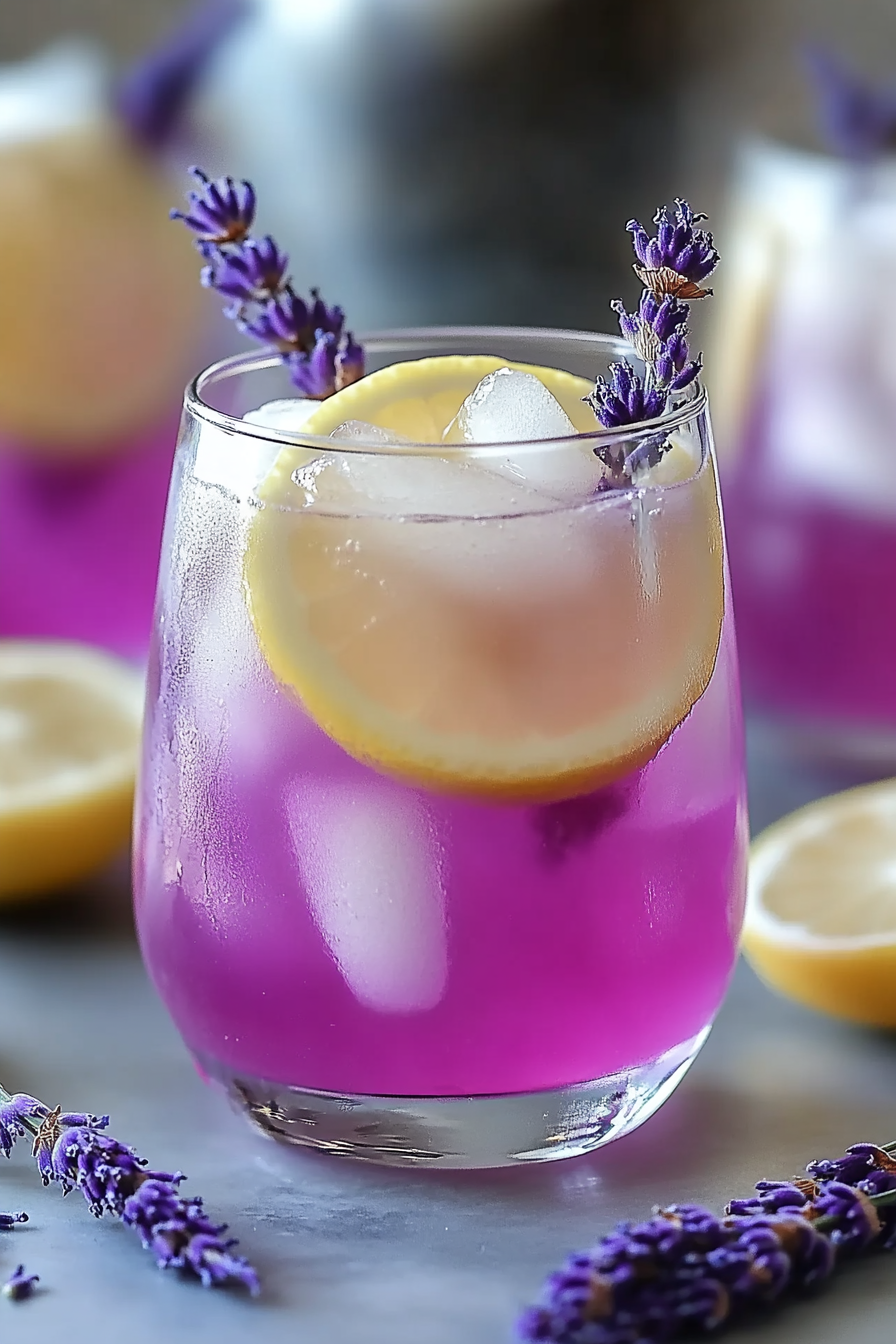 Coconut Lavender Lemonade