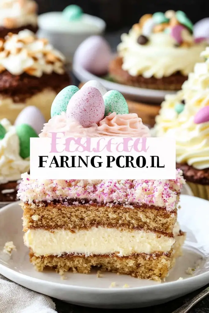 Easter desserts