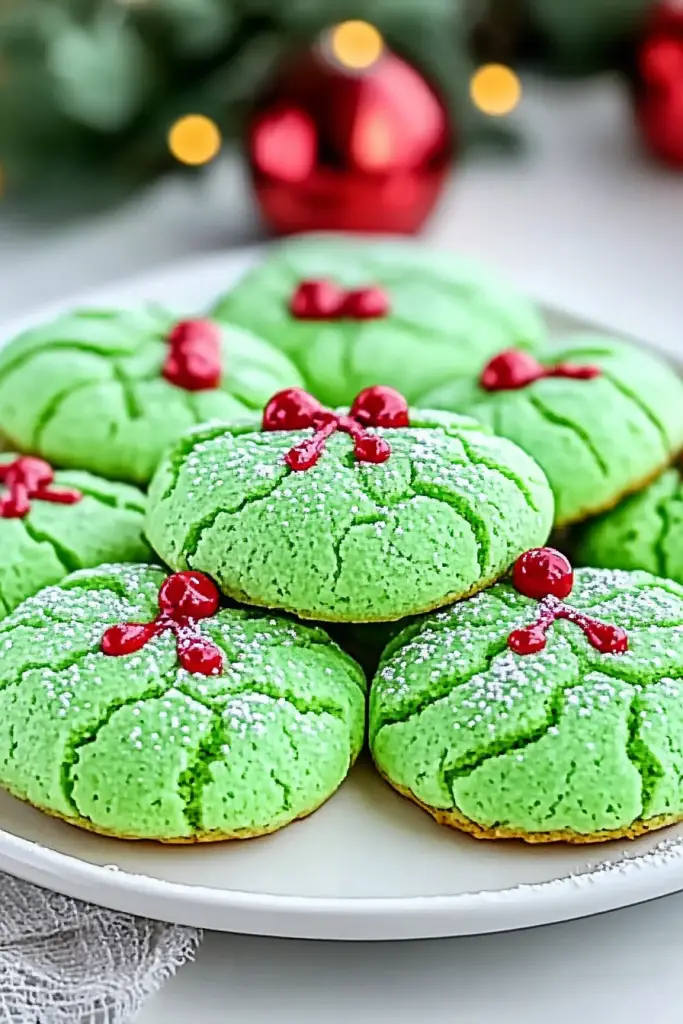 Grinch Cookies