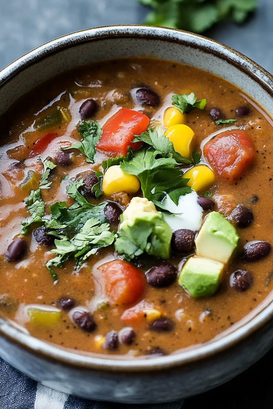 Hearty Black Bean Soup