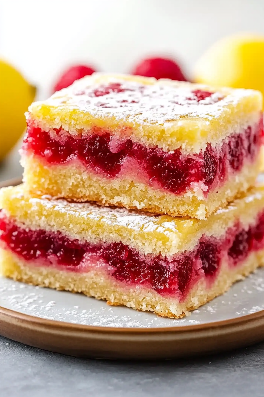 Lemon Raspberry Bars