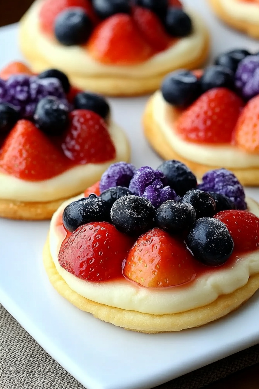 Mini Fruit Pizzas