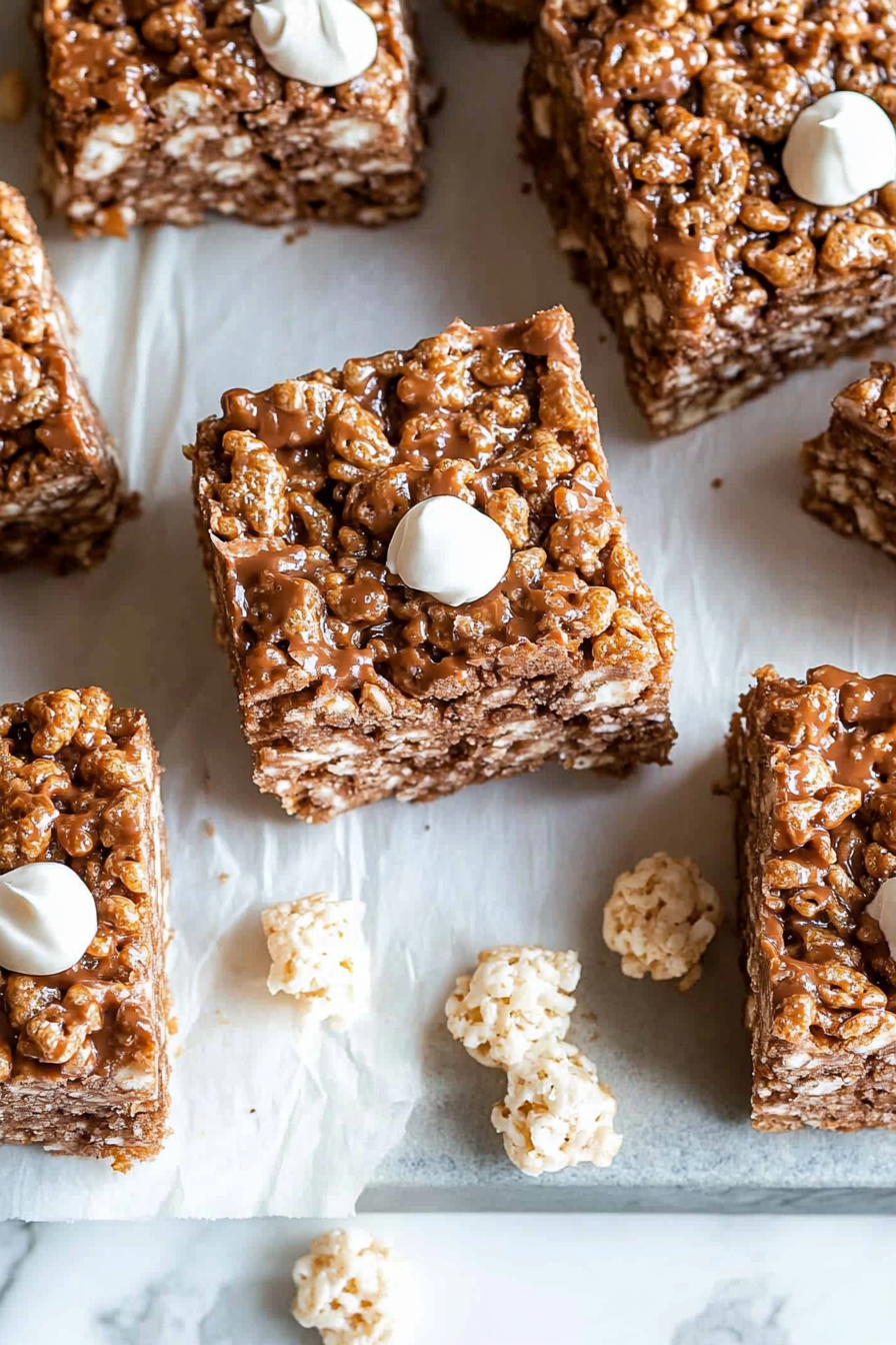 Nutella Rice Krispie Treats