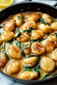 One Pan Gnocchi