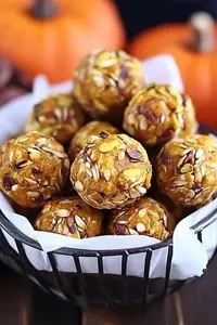 Pumpkin Energy Bites
