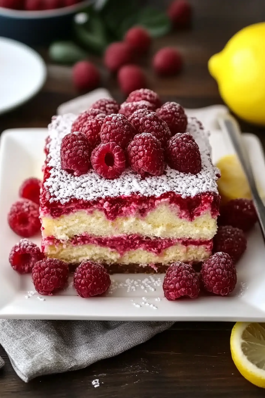 Raspberry Tiramisu