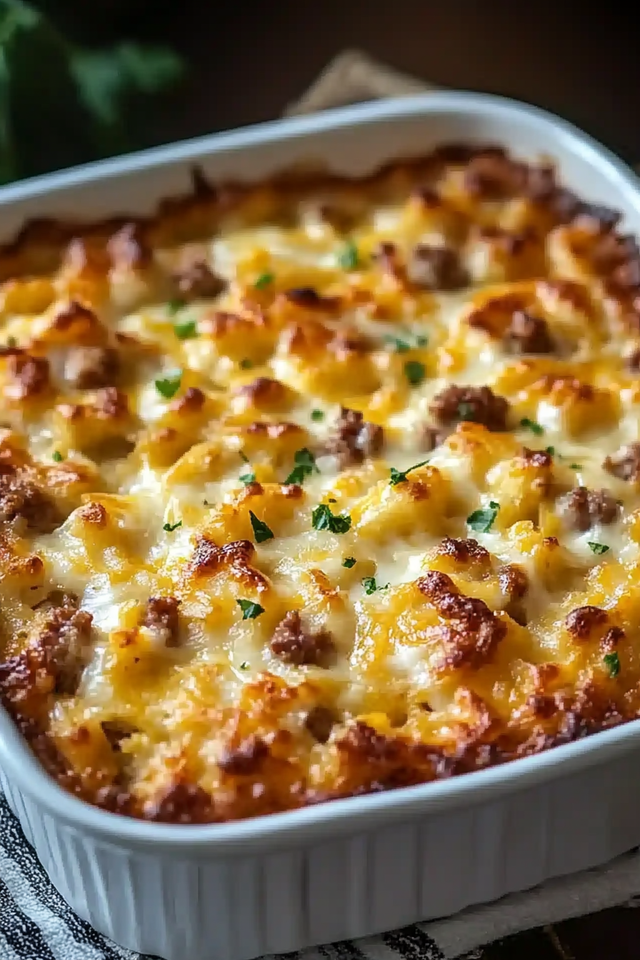 Sausage Hash Brown Casserole