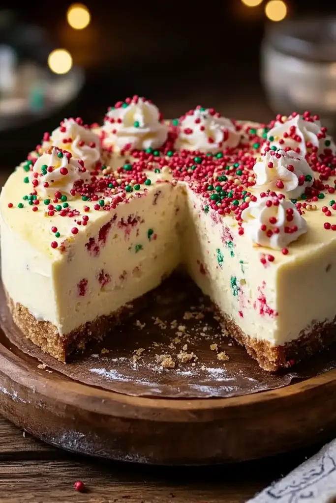 Sugar Cookie Cheesecake