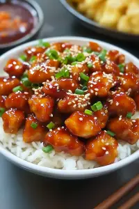 Tangy Orange Sesame Chicken