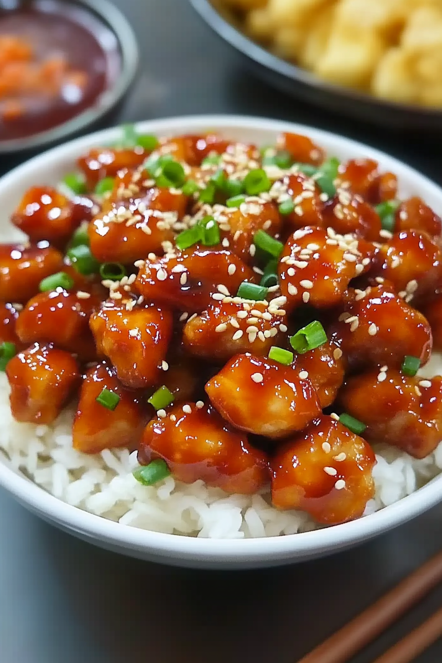 Tangy Orange Sesame Chicken