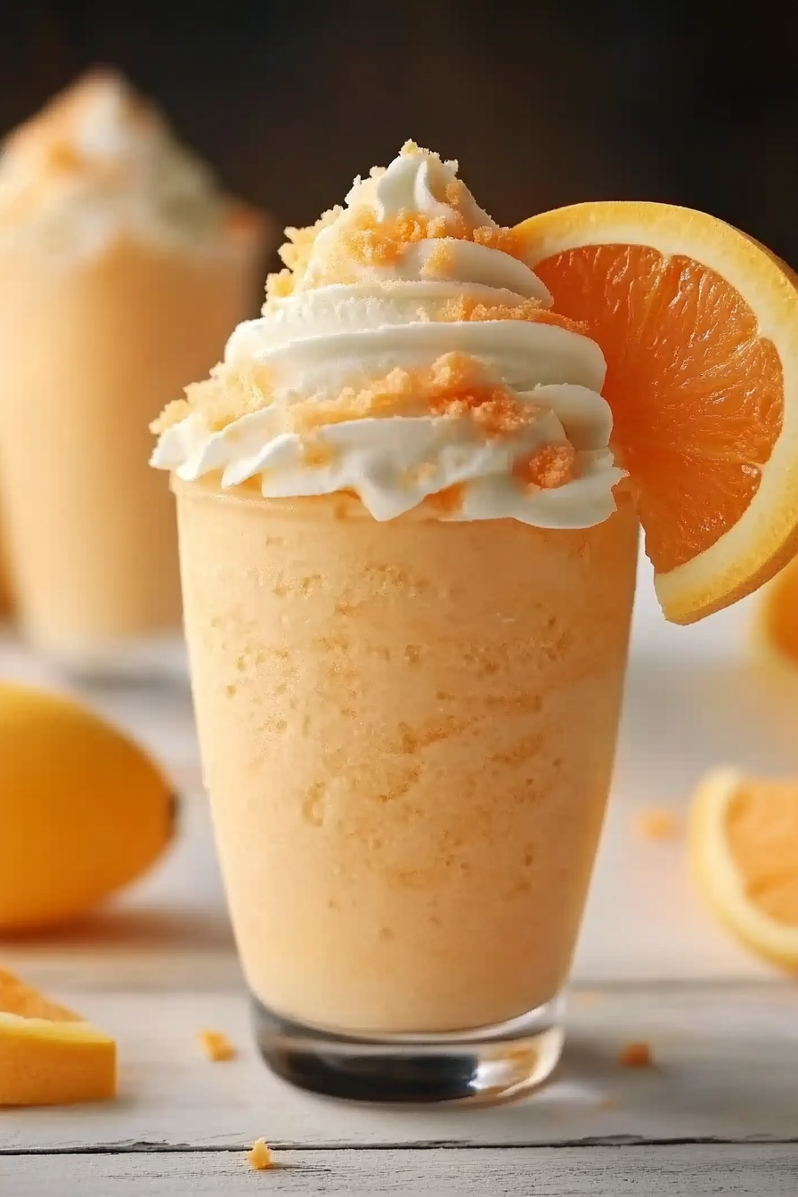 Wendys Creamsicle Frosty