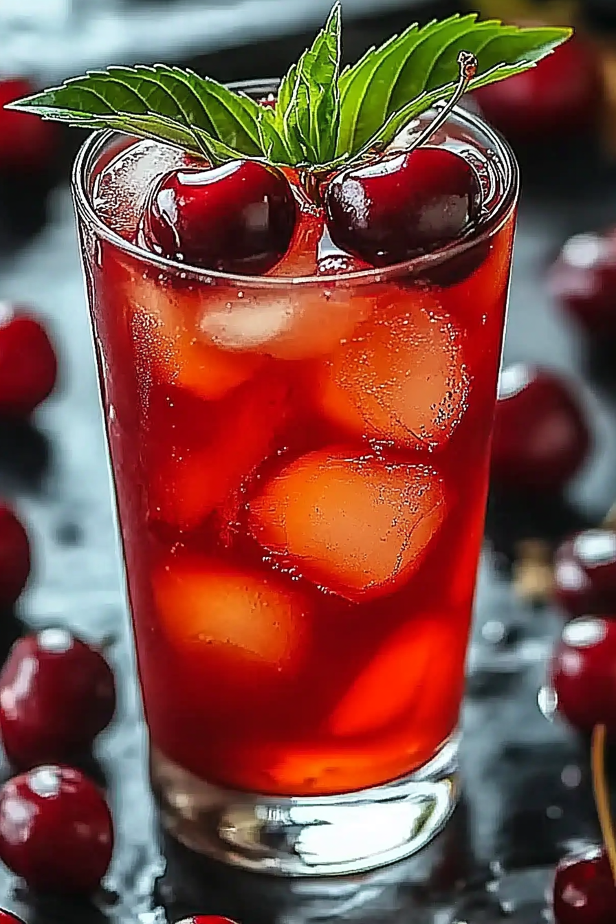 cherry iced tea