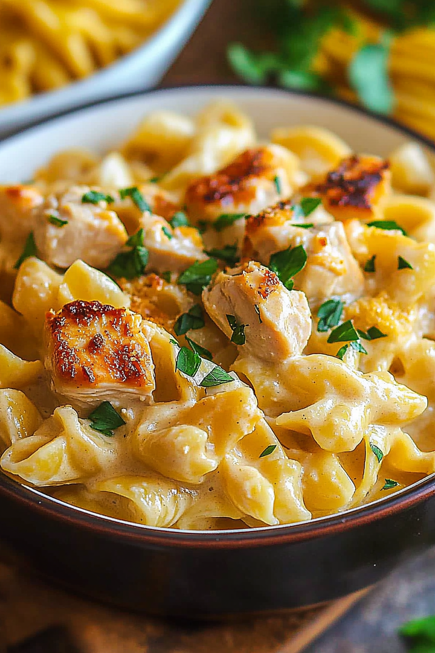 creamy chicken pasta