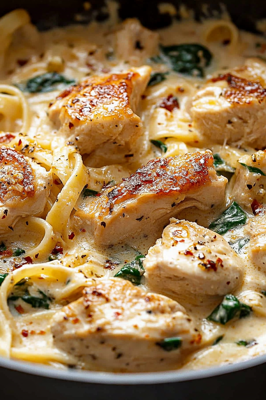 creamy chicken pasta recipe